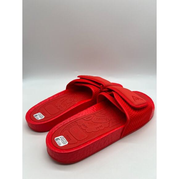 adidas Boost Slide Pharrell Active Red FY6140 Men's Size 12 New - Picture 6 of 12